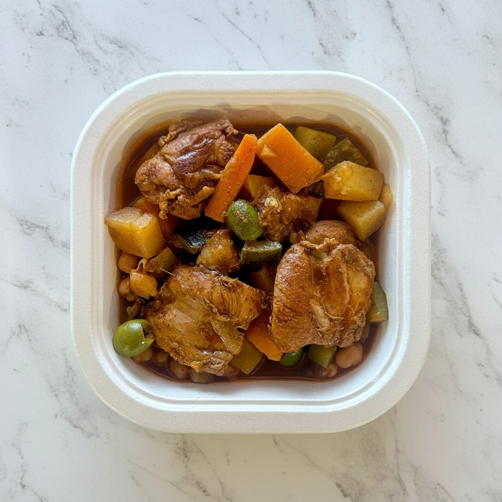 POLLO COUSCOUS MARROQUÍ