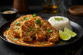COLIFLOR ASADA AL CURRY CON GARBANZOS CRUJIENTES Y SALSA DE COCO