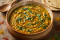 DAL DE LENTEJAS & ESPINACAS A LA INDIA