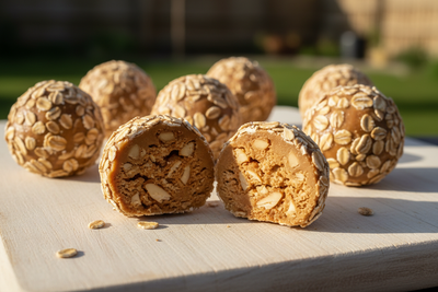 without powdered sugar and more with sunshine