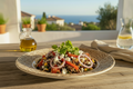 Ensalada mexicana de quinoa con feta y salsa de lima, Eatsana Marbella