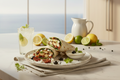 Wrap gourmet de pollo con salsa de yogur y ras el hanout, Eatsana